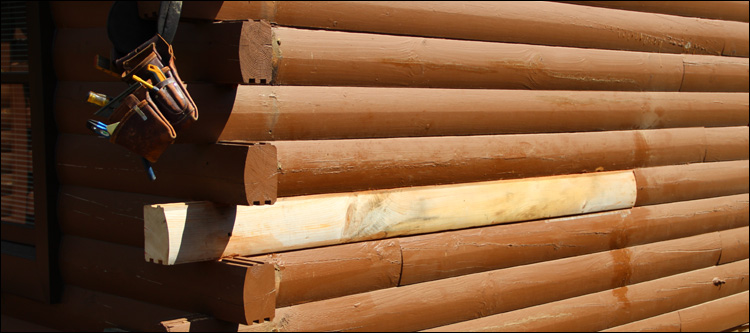 Log Home Damage Repair  Bumpass, Virginia